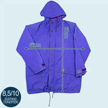 Lade das Bild in den Galerie-Viewer, Fjällräven Regenjacke - GoreTex - 90er Made in Portugal, lila, XL
