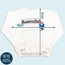 Lade das Bild in den Galerie-Viewer, Gooses Brand Clothing - Australia down under - 80er/90er Made in Australia, weiß, M breit
