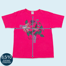 Lade das Bild in den Galerie-Viewer, Printed Sportswear T-Shirt &quot;Vermont&quot; Made in the USA 90er, pink, L

