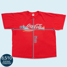 Lade das Bild in den Galerie-Viewer, Fruit of the Loom T-Shirt Coca Cola, rot, XL breit
