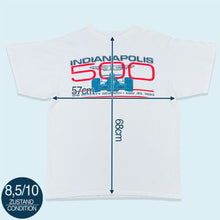 Lade das Bild in den Galerie-Viewer, Delta T-Shirt Indianapolis 500 1993 Single Stitch Made in the USA, weiß, XL
