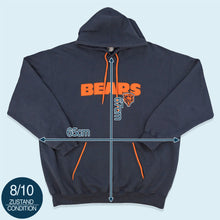 Lade das Bild in den Galerie-Viewer, NFL Hoodie Chicago Bears, blau, XL
