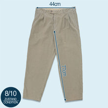 Lade das Bild in den Galerie-Viewer, Marc Gibaldi Hose "Cord" 90er, beige, 34/30

