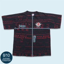 Lade das Bild in den Galerie-Viewer, Salem T-Shirt &quot;Chicago Bulls&quot; Made in the USA Single Stitch 90er, schwarz, L
