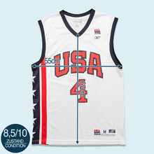 Lade das Bild in den Galerie-Viewer, Reebok Trikot &quot;Allen Iverson&quot; Team USA 00er, weiß, L
