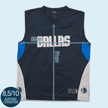 Lade das Bild in den Galerie-Viewer, Champion Trikot &quot;Dallas Mavericks&quot;, blau, L/XL
