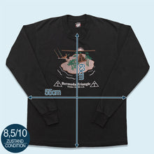 Lade das Bild in den Galerie-Viewer, Best Longsleeve &quot;Bermuda Triangle&quot; 1991 Made in the USA Single Stitch, schwarz, L/XL
