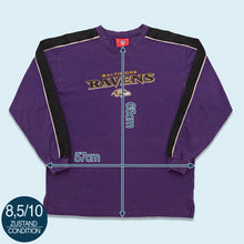 Lade das Bild in den Galerie-Viewer, NFL Longsleeve &quot;Baltimore Ravens&quot;, lila, L/XL
