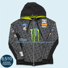 Lade das Bild in den Galerie-Viewer, DC Shoes Zip Hoodie &quot;Ken Block 43&quot;, schwarz/grau, L
