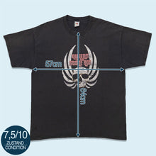 Lade das Bild in den Galerie-Viewer, Fruit of the Loom T-Shirt &quot;Queens of the Stone Age&quot; 00er, schwarz faded, XL
