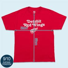 Lade das Bild in den Galerie-Viewer, Hanes T-Shirt &quot;Detroit Red Wings&quot; 2017, rot, L
