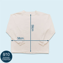 Lade das Bild in den Galerie-Viewer, Big Play Sweatshirt 90er, weiß, S/M breit
