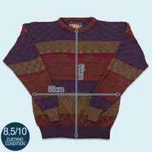 Lade das Bild in den Galerie-Viewer, Chaps by Ralph Lauren Strickpullover 90er Made in the USA, mehrfarbig, L/XL
