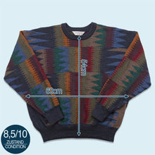 Lade das Bild in den Galerie-Viewer, Dalmine UOMO Strickpullover 90er Made in Italy, mehrfarbig, L breit
