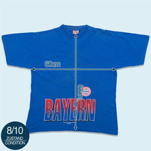 Lade das Bild in den Galerie-Viewer, Nutmeg T-Shirt &quot;FC Bayern München&quot; 90er, blau, XL
