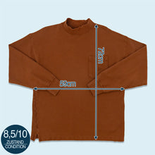 Lade das Bild in den Galerie-Viewer, Chaps Sweatshirt &quot;Pocket&quot; 90er Made in the USA, braun, L/XL
