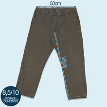 Lade das Bild in den Galerie-Viewer, Dickies Hose &quot;carpenter&quot; Canvas Made in Mexico 00er, grün, 40/30
