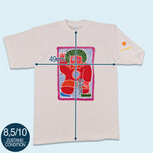 Lade das Bild in den Galerie-Viewer, Goody T-Shirt &quot;alt &amp; jung Initiative Shell&quot; 90er single stitch, weiß, M
