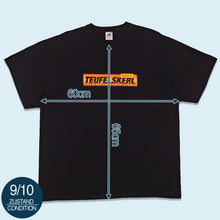 Lade das Bild in den Galerie-Viewer, Fruit of the Loom T-Shirt &quot;Pirelli Teufelskerl&quot; 00er, schwarz, XXL
