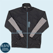 Lade das Bild in den Galerie-Viewer, Nike Trainingsjacke dünn 00er, schwarz, L/XL
