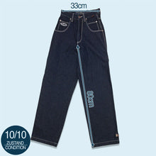 Lade das Bild in den Galerie-Viewer, Fubu Sports Hose &quot;deadstock Baggy Jeans&quot; 00er, blau, 26/31
