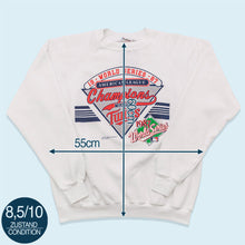 Lade das Bild in den Galerie-Viewer, Stedman Sweatshirt Minnesota Twins World Series 1987 Made in the USA, weiß, M/L
