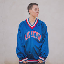 Lade das Bild in den Galerie-Viewer, Champion Sweatshirt Mac Arthur 80er Made in the USA, blau, XL/XXL
