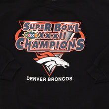 Lade das Bild in den Galerie-Viewer, Sweatshirt &quot;Super Bowl Champions Broncos, 90er, schwarz, L/XL
