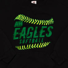 Lade das Bild in den Galerie-Viewer, Badger Sports Sweatshirt &quot;Eagles Softball&quot;, schwarz, L
