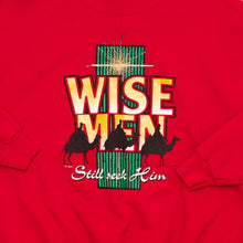 Lade das Bild in den Galerie-Viewer, Lee Sweatshirt Wise Men Still Seek Him, rot, XL
