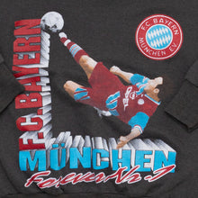 Lade das Bild in den Galerie-Viewer, Sweatshirt FC Bayern 94/95, dunkelgrau, S
