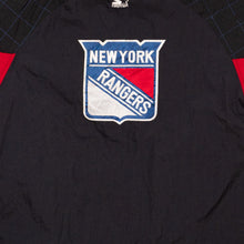 Lade das Bild in den Galerie-Viewer, Starter Jacke New York Rangers, schwarz/blau, XL
