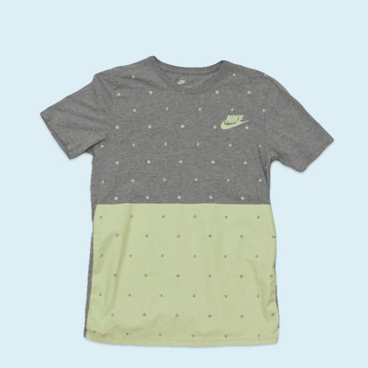 Nike Print T-Shirt, Grey, S