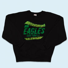 Lade das Bild in den Galerie-Viewer, Badger Sports Sweatshirt &quot;Eagles Softball&quot;, schwarz, L

