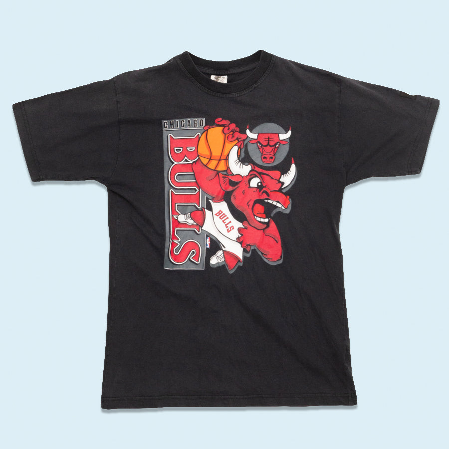 Starter T-Shirt Chicago Bulls, schwarz, Jugendl. XL / Erwachsene S