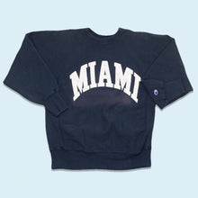 Lade das Bild in den Galerie-Viewer, Champion Sweatshirt &quot;Reverse Weave&quot; Miami, blau, L
