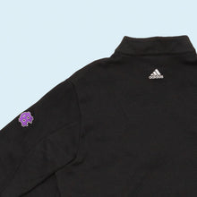 Lade das Bild in den Galerie-Viewer, Adidas Sweatshirt Fleece Quarter Zip, schwarz, M/L)
