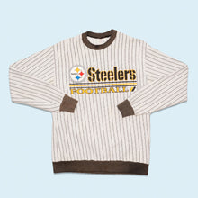 Lade das Bild in den Galerie-Viewer, Majestic Sweatshirt Pittsburgh Steelers, 90er, grau, L
