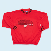 Lade das Bild in den Galerie-Viewer, Starter Sweatshirt Wisconsin Badgers, rot, L/XL

