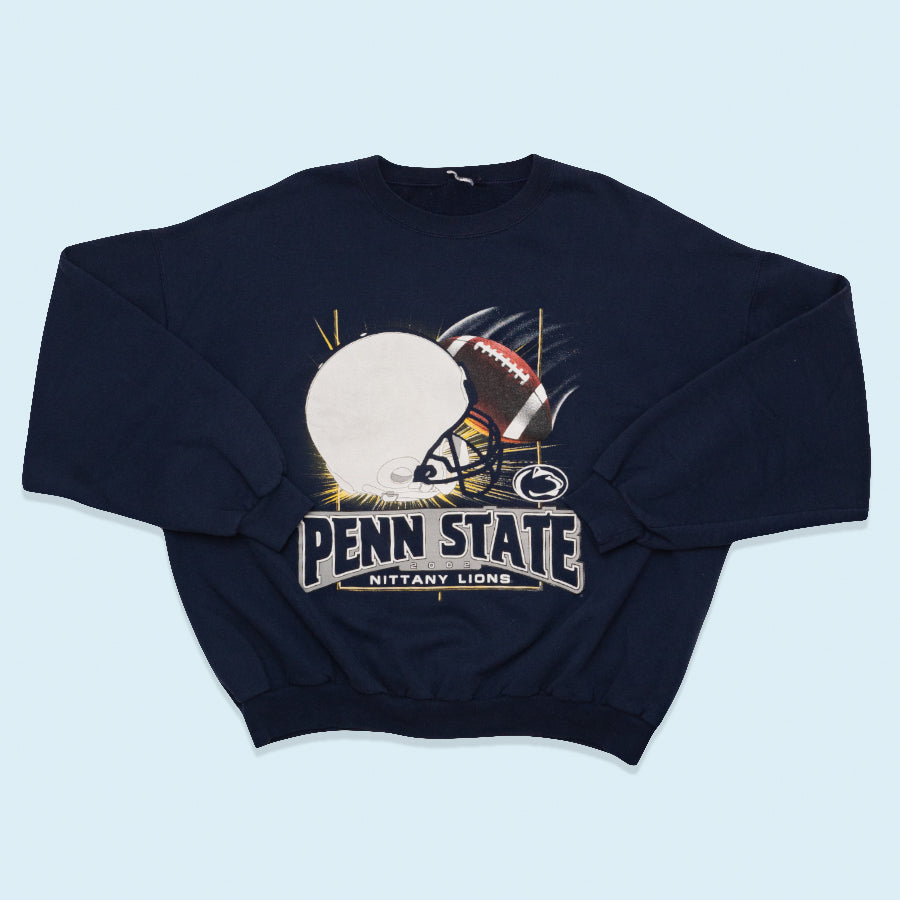 Sweatshirt Penn State 2002, blau, L
