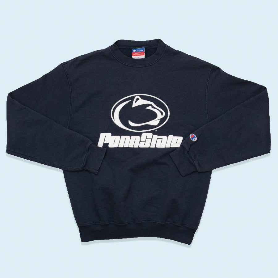 Champion Sweatshirt Penn State, grau/blau, S