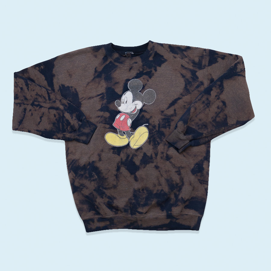 Disney Sweatshirt Mickey, blau/batik, L