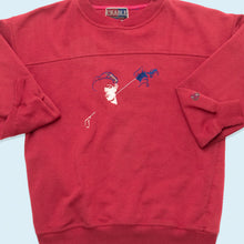 Lade das Bild in den Galerie-Viewer, Crable Classics Sweatshirt Golf, rot, L
