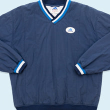Lade das Bild in den Galerie-Viewer, Adidas Sweatshirt Logo 90er, blau, L
