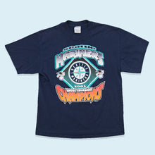 Lade das Bild in den Galerie-Viewer, M&amp;O Heavyweight T-Shirt Seattle Mariners 2001, blau, XL
