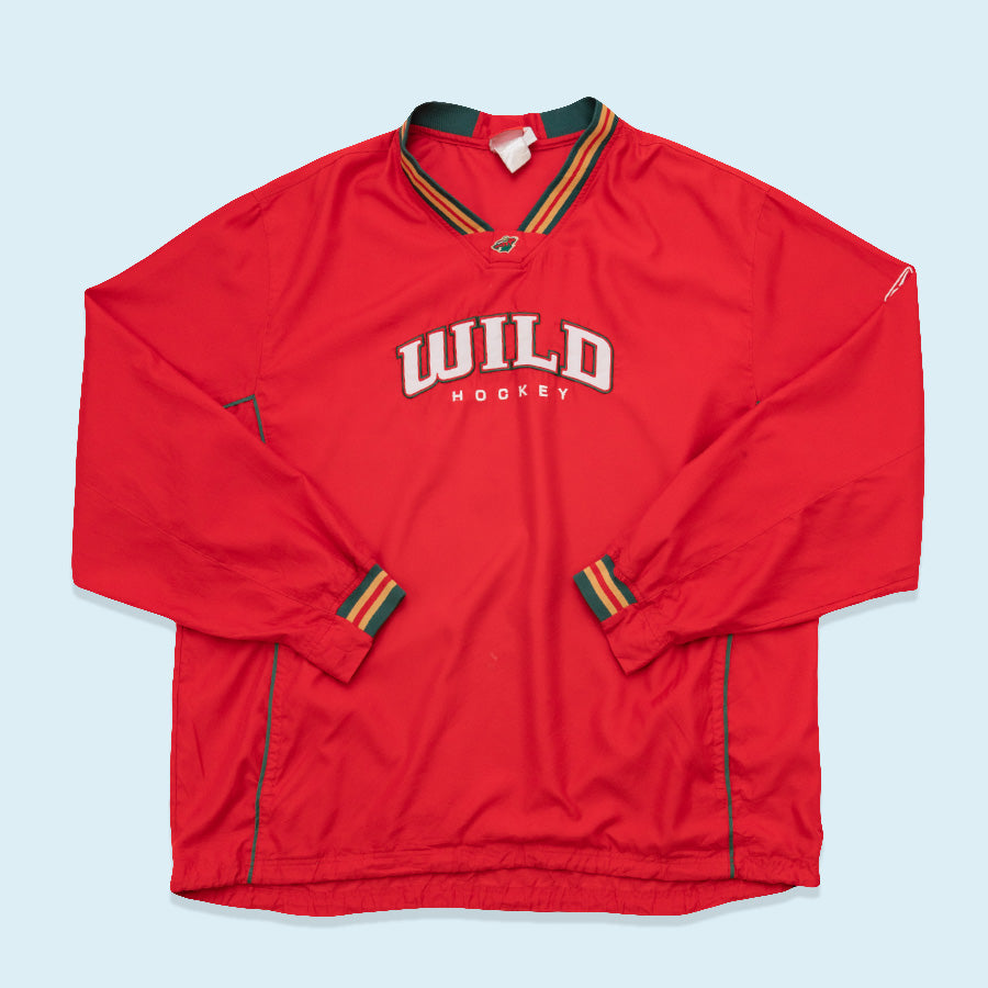Reebok Sweatshirt Wildcats Hockey NHL, rot, XXL