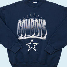 Lade das Bild in den Galerie-Viewer, Official Fan Sweatshirt Dallas Cowboys 1994, blau, L
