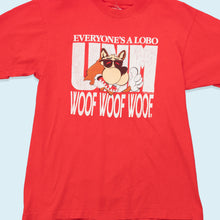 Lade das Bild in den Galerie-Viewer, Fruit of the Loom T-Shirt UNM Lobo Made in the USA 90er, rot, L
