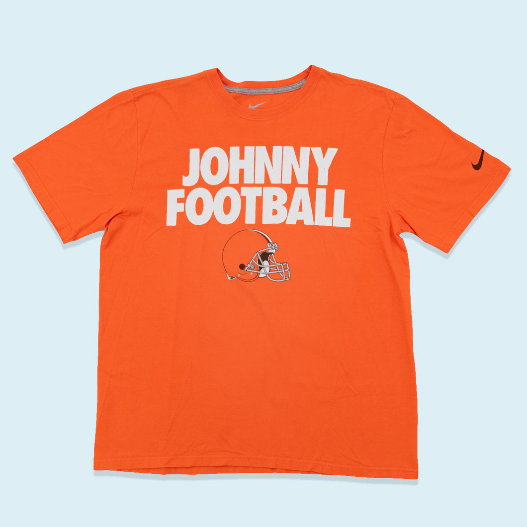 Nike T-Shirt Johnny Football, orange, XL