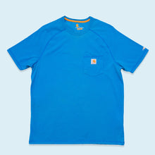 Lade das Bild in den Galerie-Viewer, Carhartt Force T-Shirt &quot;Pocket&quot;, blau, L/XL relaxed fit
